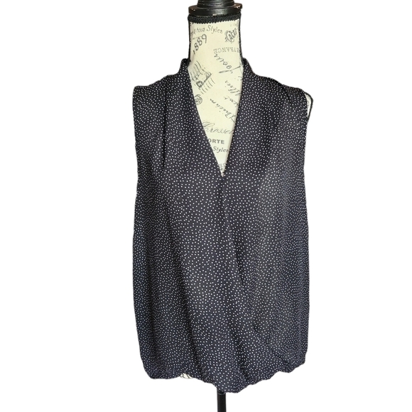 Polka dot v- next blouse - Picture 1 of 3